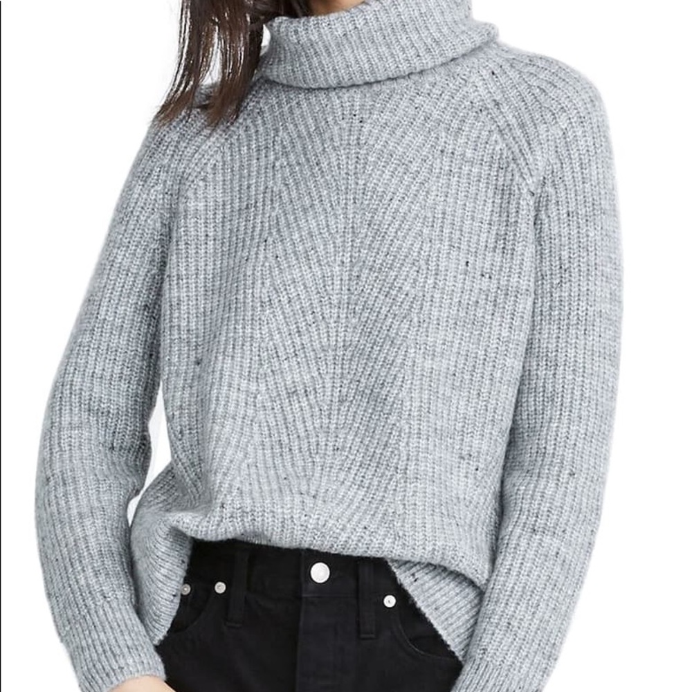 Donegal mercer turtleneck sweater in coziest yarn